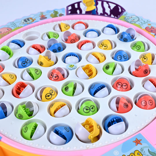 Electric Fishing Game – 45 Fish Interactive Rotating Playset