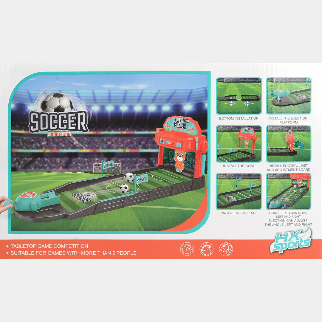 Tabletop Soccer Competing Game