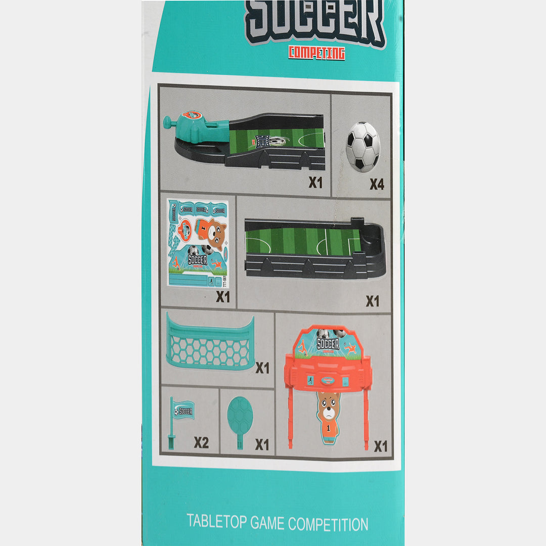 Tabletop Soccer Competing Game