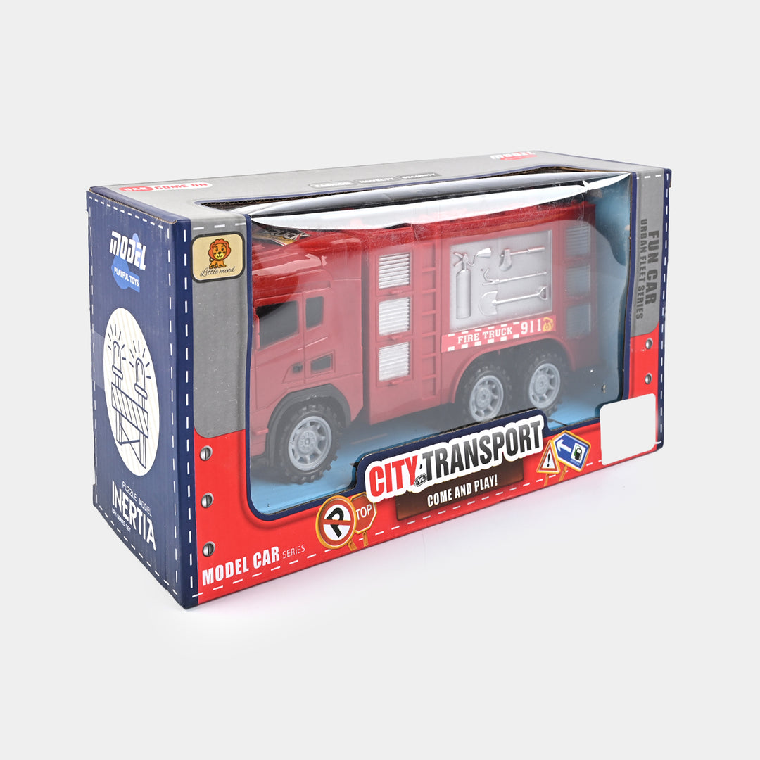 Fire Rescue Toy Truck For Kids