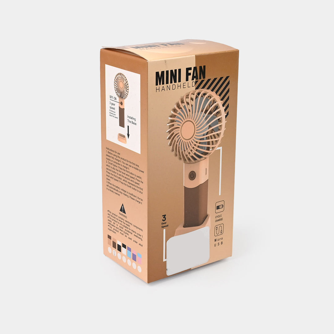 Rechargeable Mini Handheld Fan