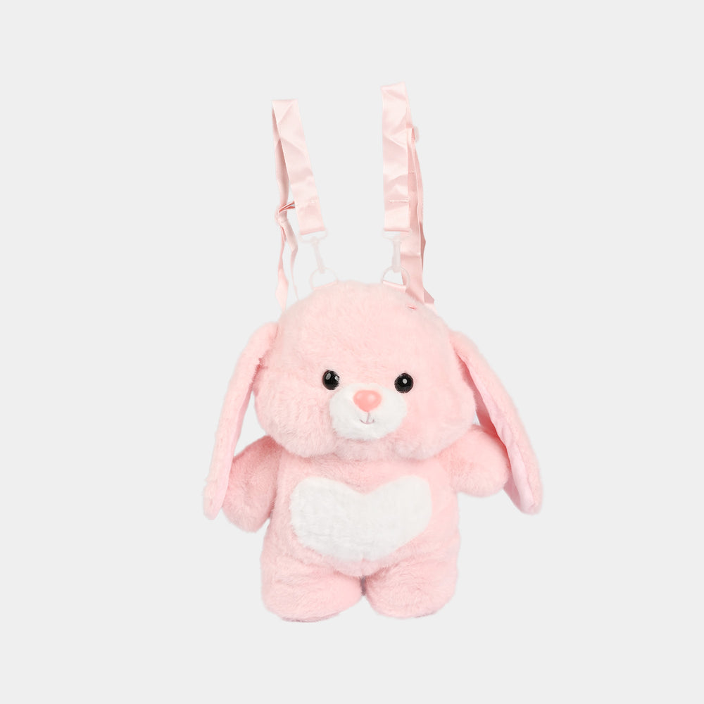 Plush Animal Toy Backpack & Shoulder Bag
