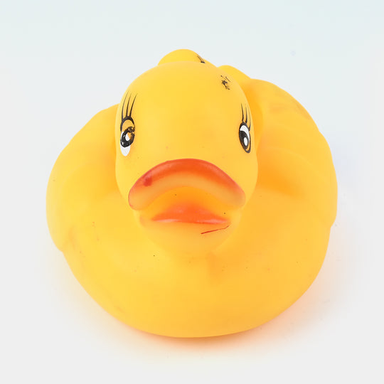 Rubber Soft Duck Bath Toys With Sound | 4PCs