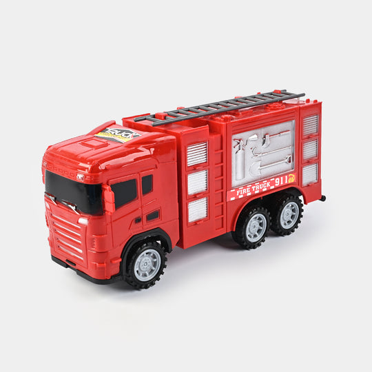 Fire Rescue Toy Truck For Kids