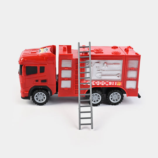 Fire Rescue Toy Truck For Kids