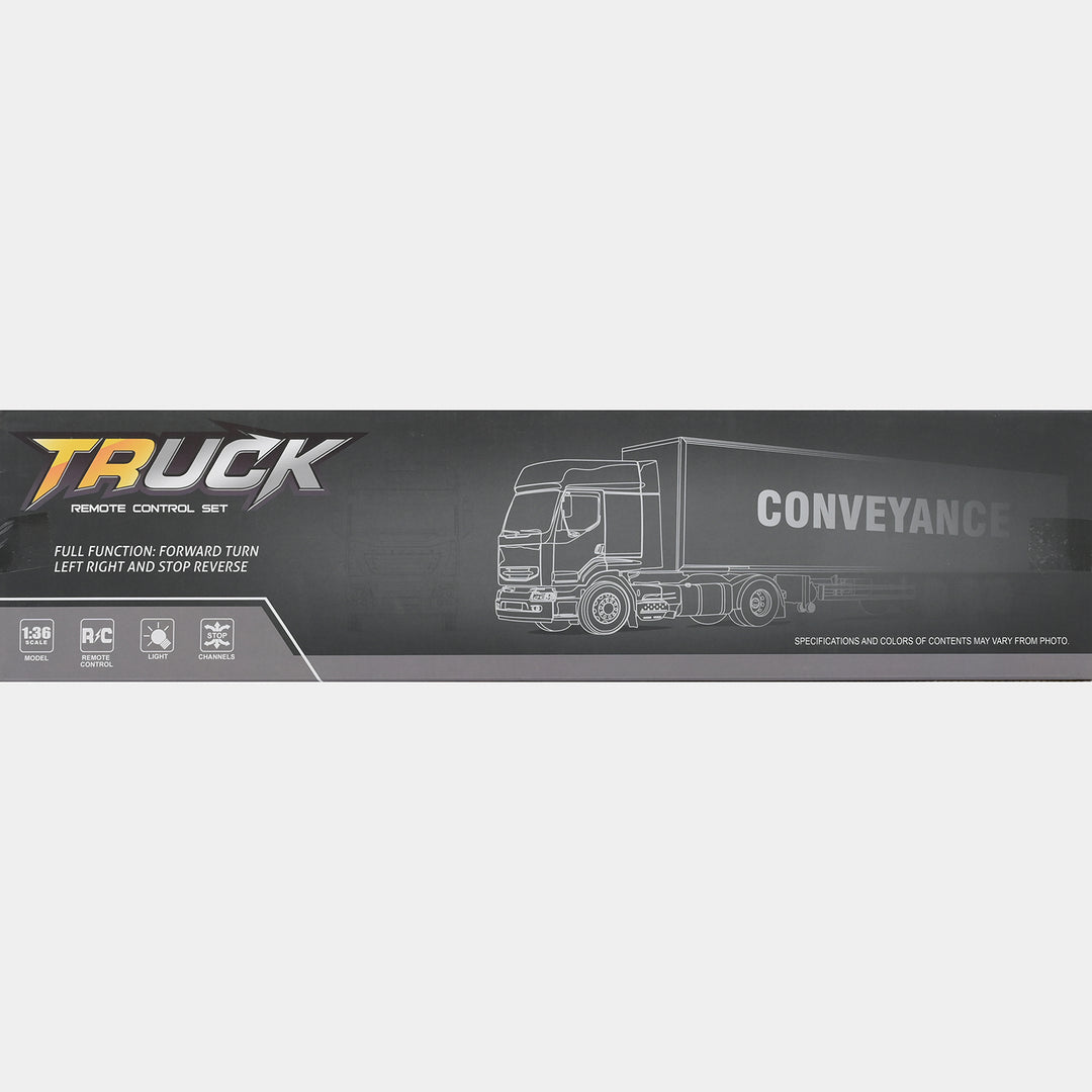 Remote Control Alloy Container Truck