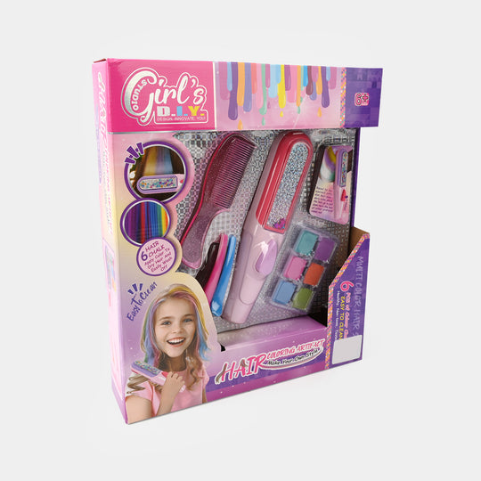 Temporary Hair Coloring Set For Girls