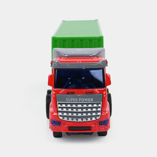 Remote Control Alloy Container Truck