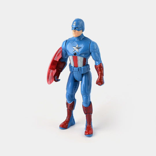 Super Action Hero Figure Toy With Light