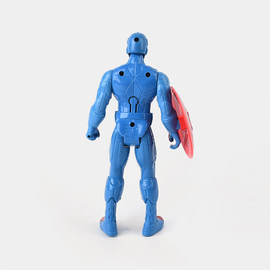 Super Action Hero Figure Toy With Light