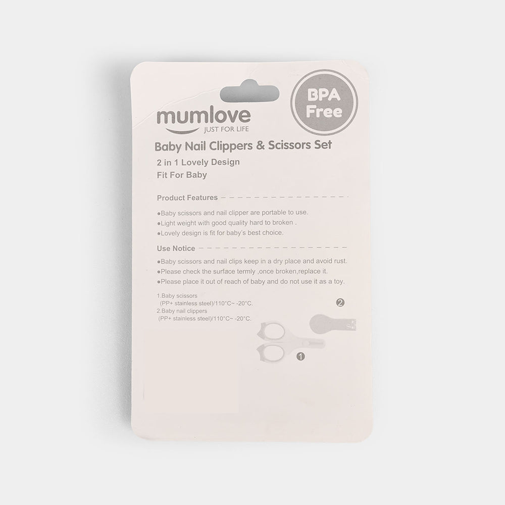 Baby Nail Clipper And Scissors Set