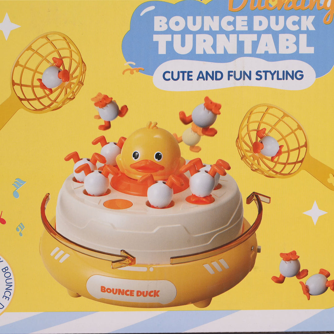 Bounce Duck Turntable Duckling Toy for Kids