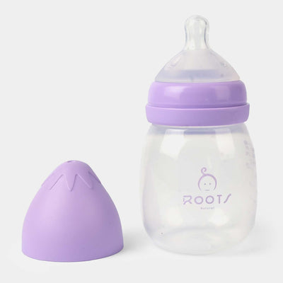 Roots Anti-Colic Feeder Bottle 180ml - Purple