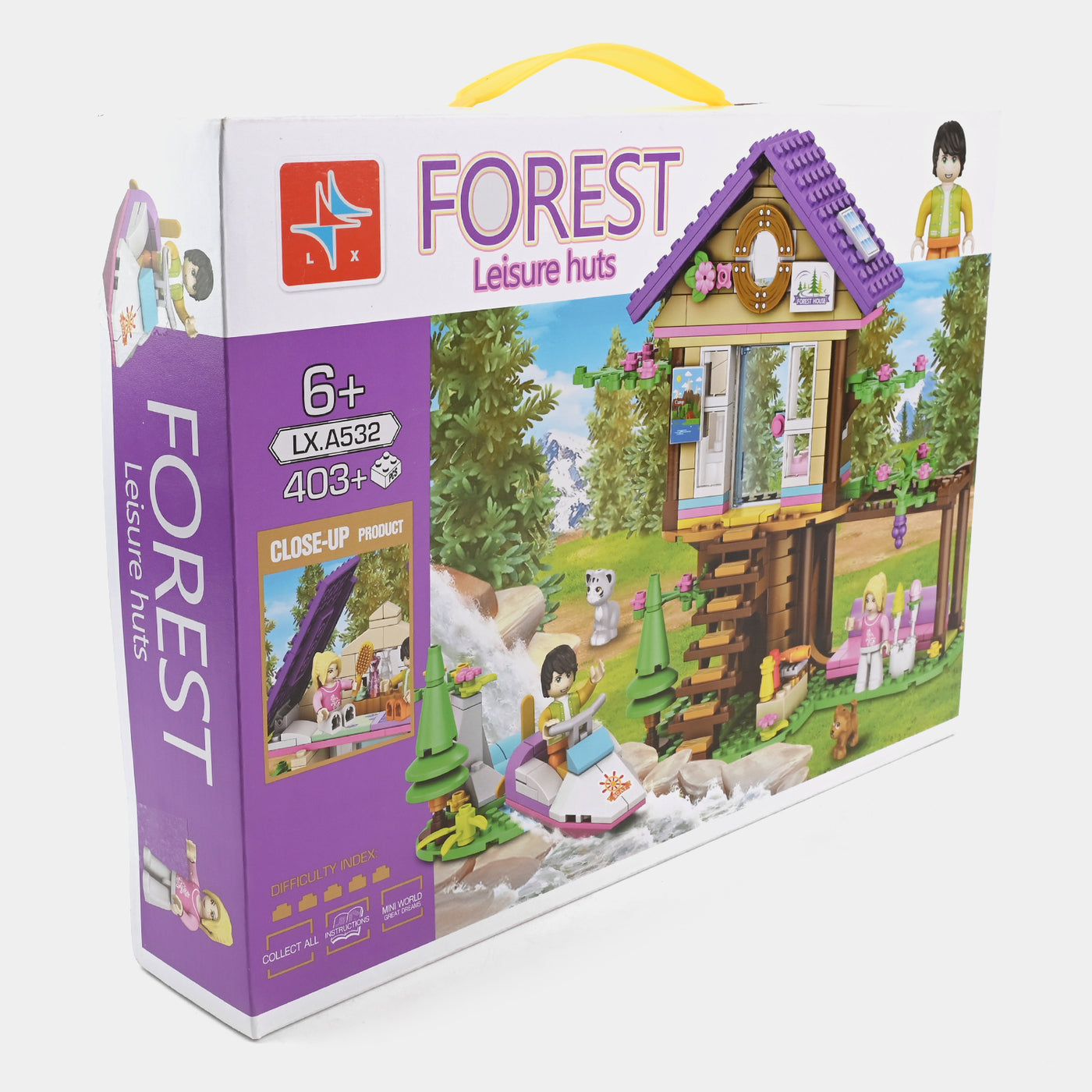 Forest Huts Building Blocks | 403PCs