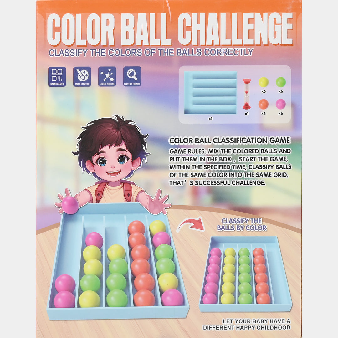 Color Ball Challenge Game