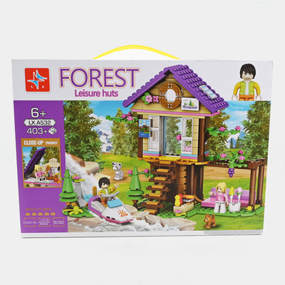 Forest Huts Building Blocks | 403PCs