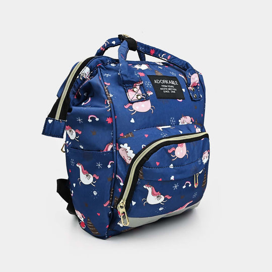 BABY CARE MOTHER BAG PACK | NAVY - 1026