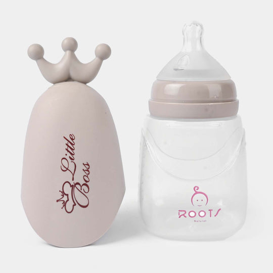 Roots Feeder Bottle 240ml Choco M06