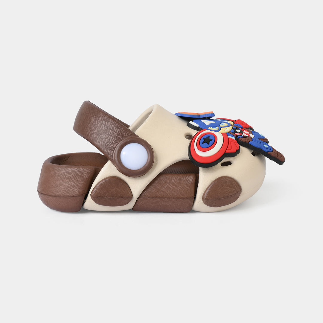 Boys Clogs 6006-71-BROWN