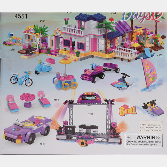 Creative Construction Building Blocks Set