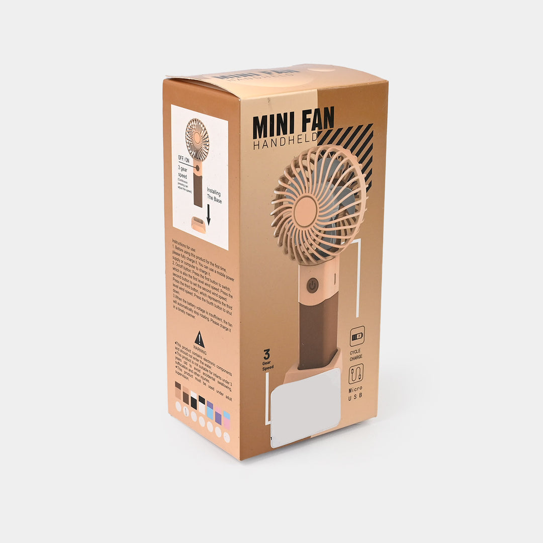 Rechargeable Mini Handheld Fan