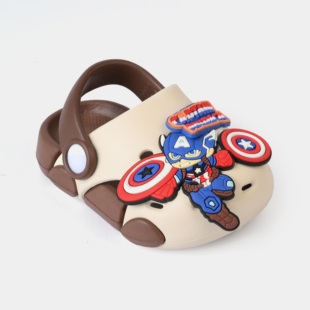 Boys Clogs 6006-71-BROWN