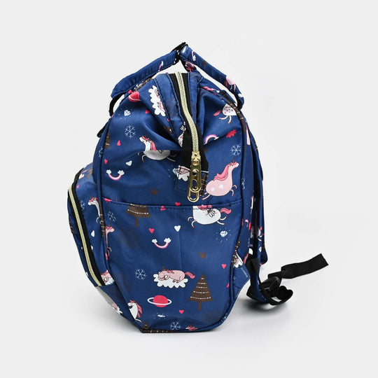 BABY CARE MOTHER BAG PACK | NAVY - 1026