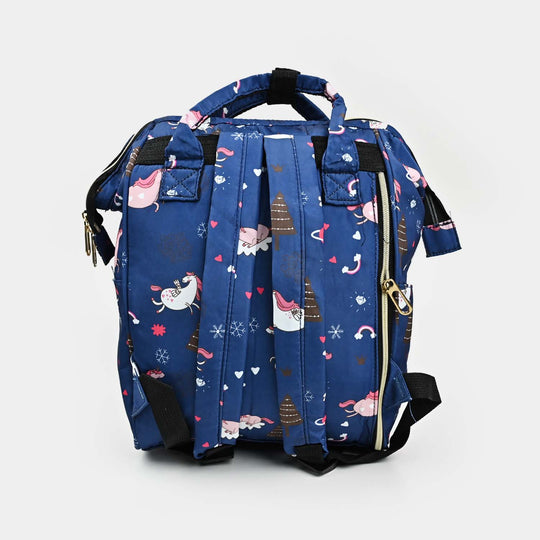 BABY CARE MOTHER BAG PACK | NAVY - 1026