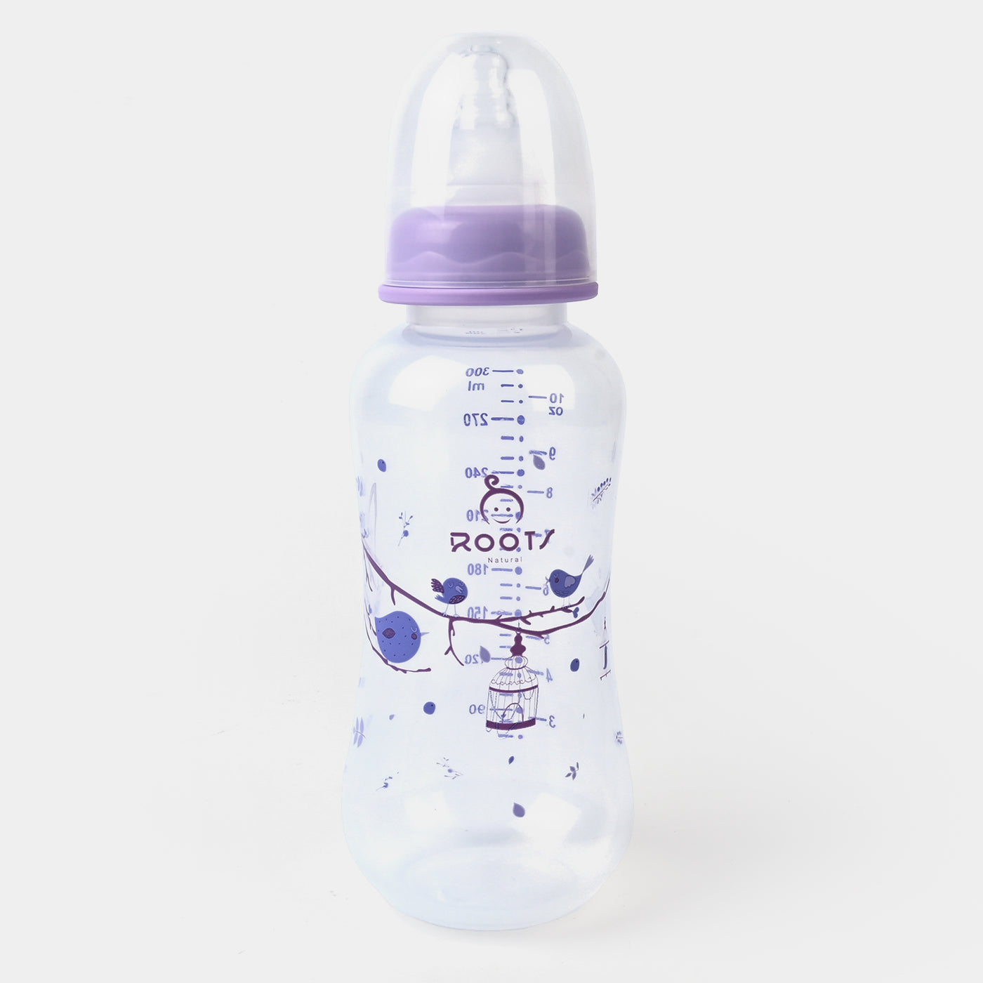 Roots Anti-Colic Feeder Bottle 300ml - Purple