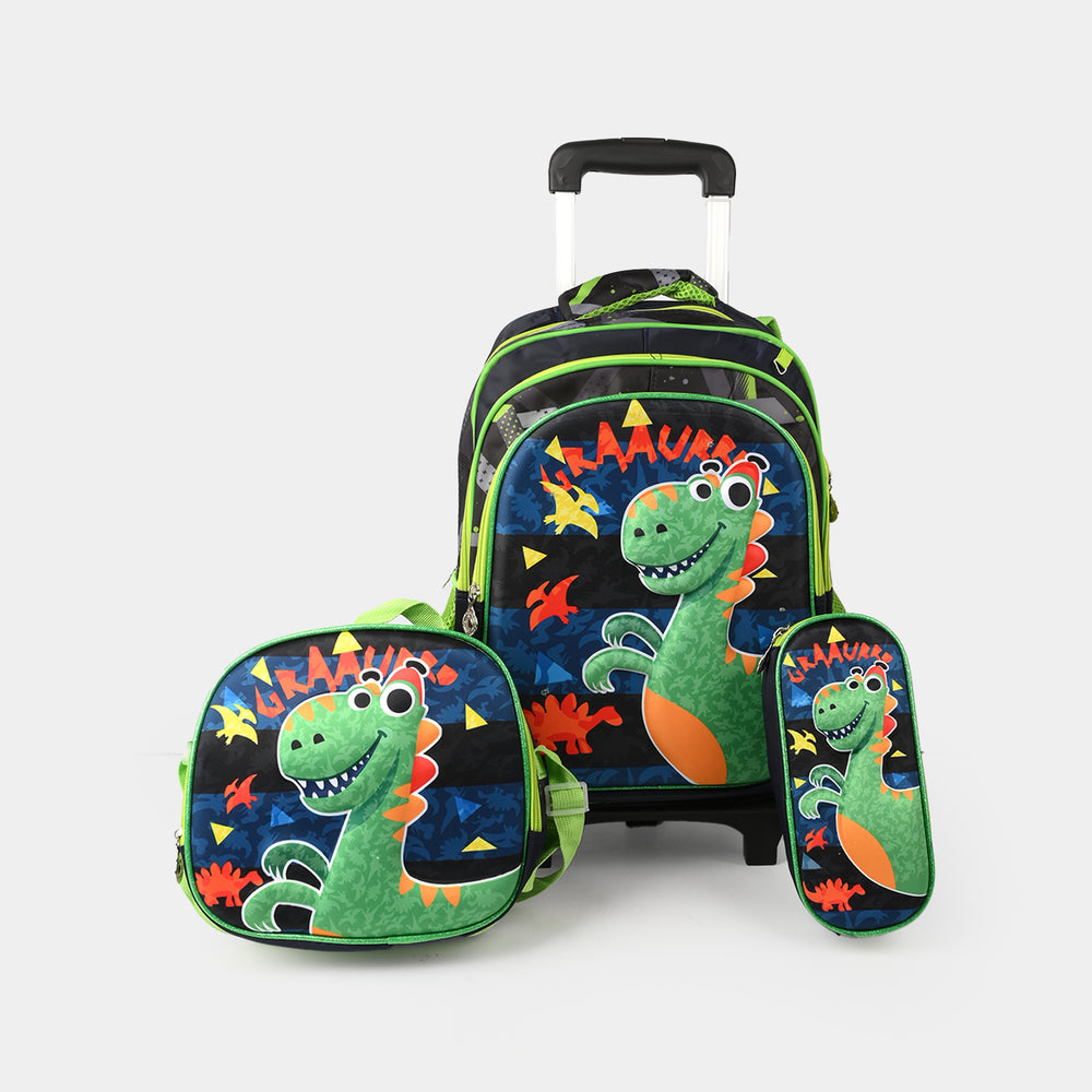 Character Trolley Bag 3pc Set