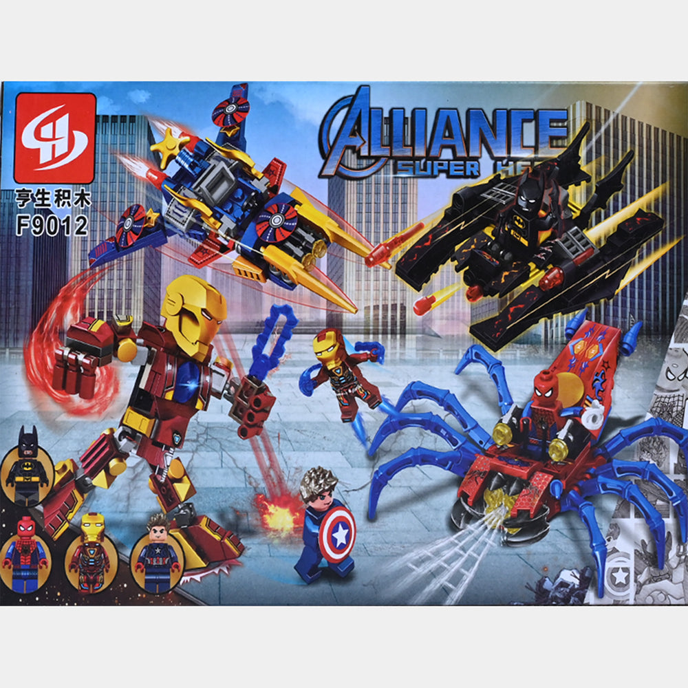 Character Building Blocks Play Set for Kids