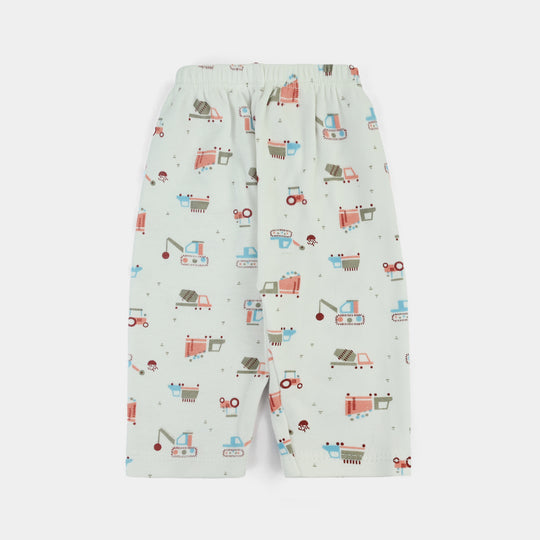 Cotton Trouser 2Pcs 3-6M