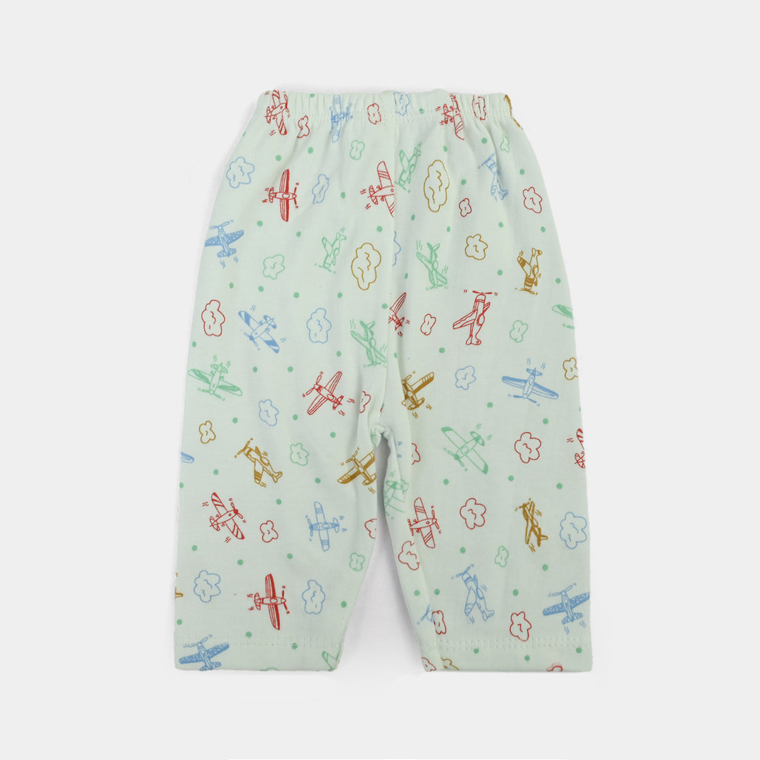 Cotton Trouser 2Pcs 3-6M