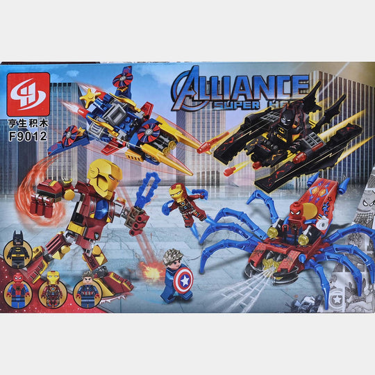 Character Building Blocks Play Set for Kids