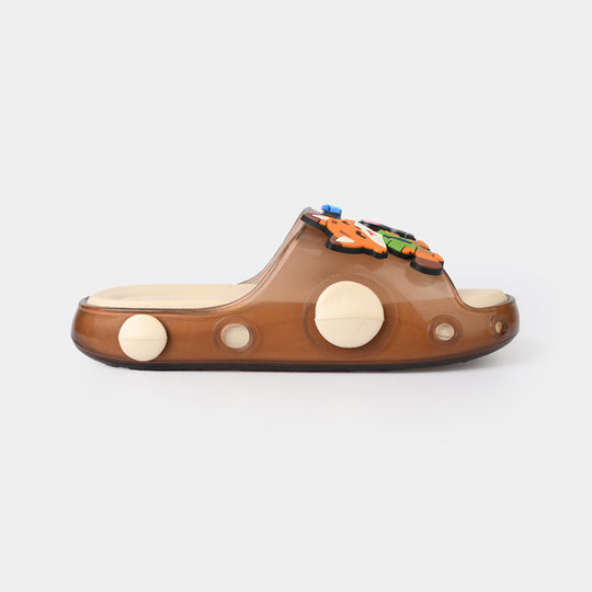 Boys Slipper A096-112-KHAKI