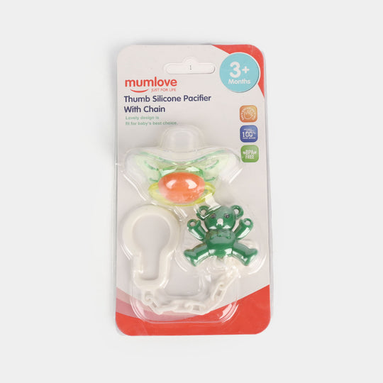 Silicone Pacifier with Chain