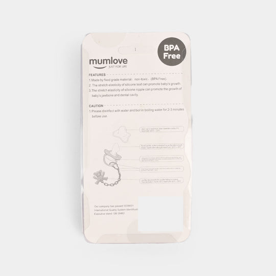 Silicone Pacifier with Chain