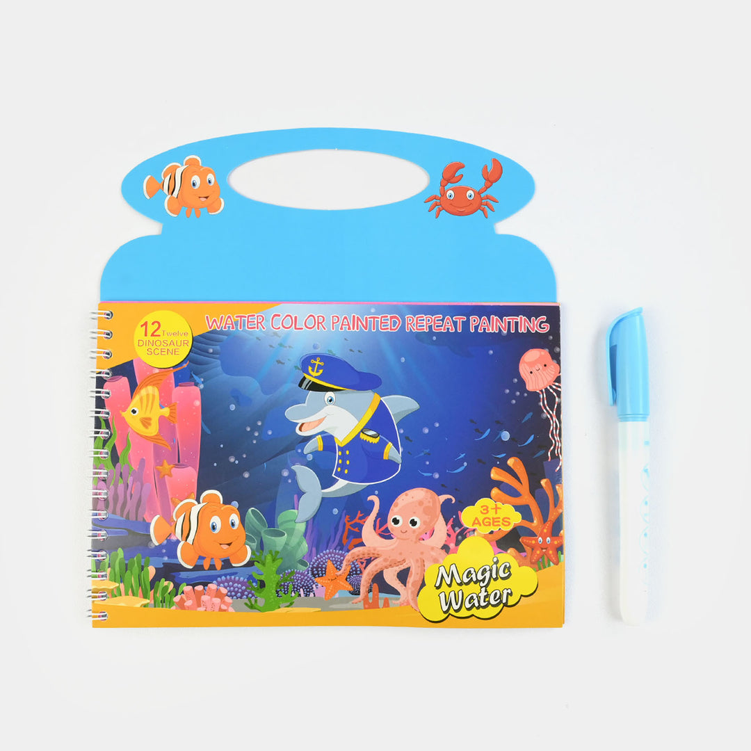 Magic Water Coloring Book Set