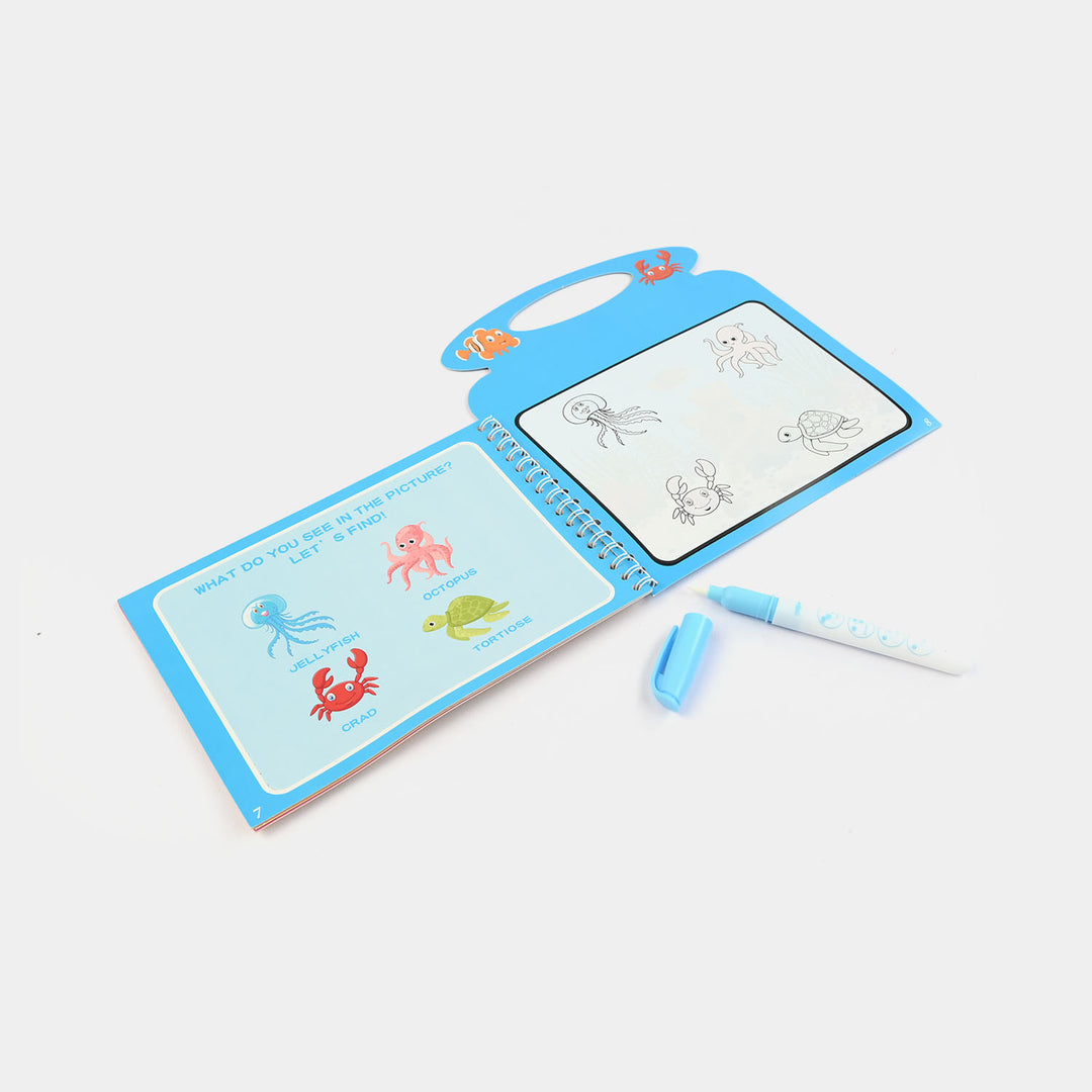 Magic Water Coloring Book Set