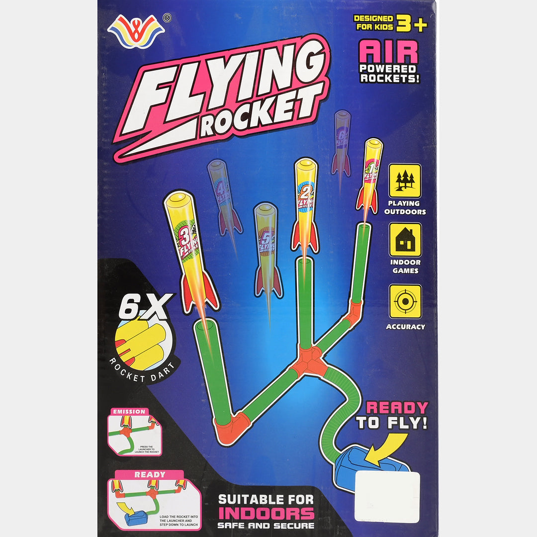 Super Rocket Air-Powered Launcher Set