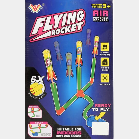 Super Rocket Air-Powered Launcher Set