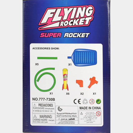 Super Rocket Air-Powered Launcher Set