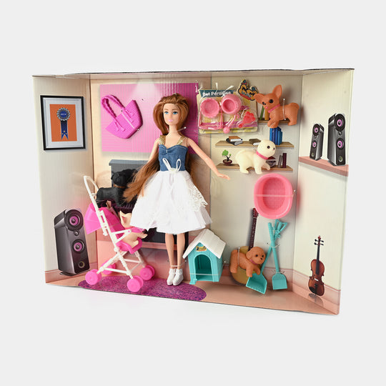 Doll Playset For Girls