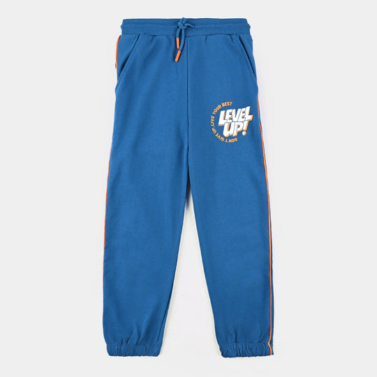 Boys Cotton Terry Pyjama Level Up