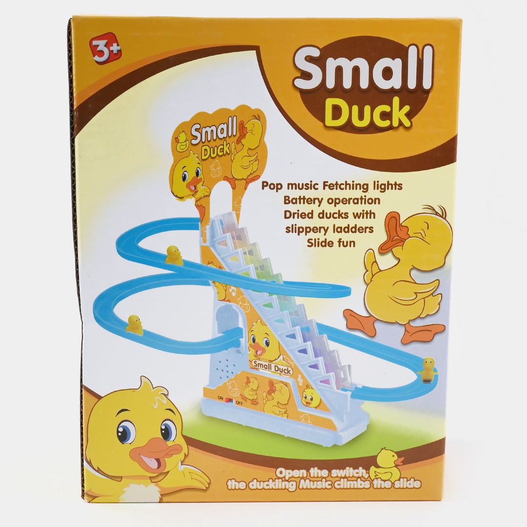 Duck Sliding Track Toy With Music & Light