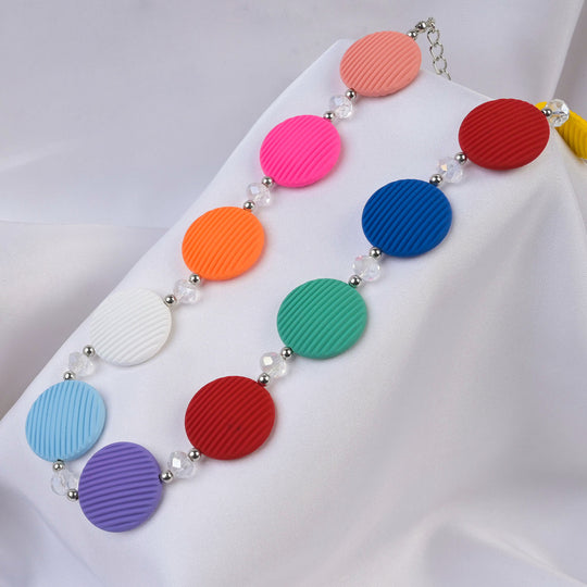 ELEGANT BEADED NECKLACE FOR GIRLS