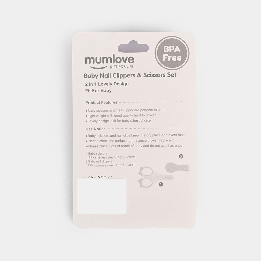 Baby Nail Clipper And Scissors Set