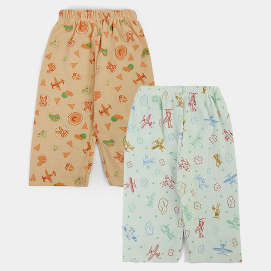 Cotton Trouser 2Pcs 0-6M