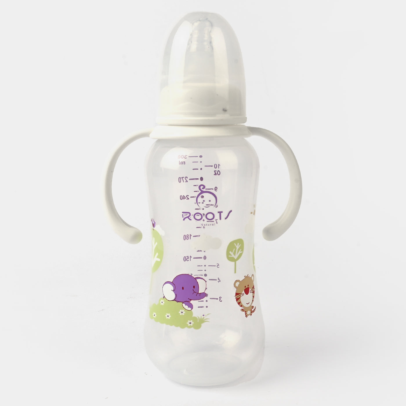 Roots Anti-Colic Feeder Bottle 300ml - Purple