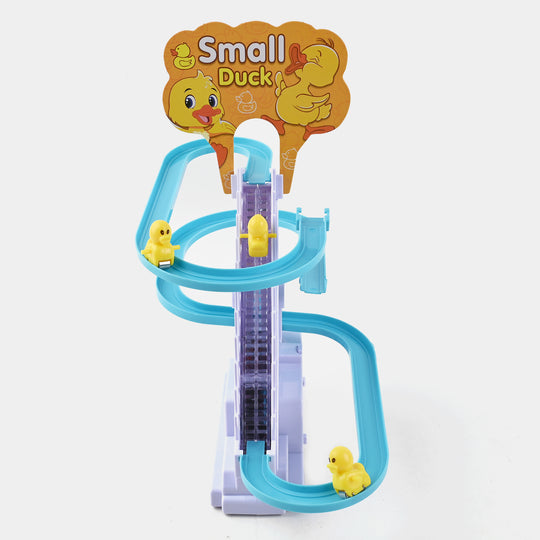 Duck Sliding Track Toy With Music & Light